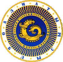 Flag of almaty region